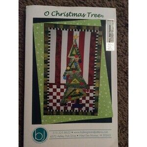 O Christmas Tree BJ Designs Quilt Pattern B13